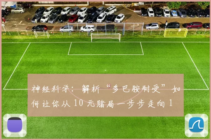 神经科学：解析“多巴胺耐受”如何让你从 10 元赌局一步步走向 100 万。（从 10 元赌局到 100 万豪注：神经科学解码“多巴胺耐受”的升级之路）